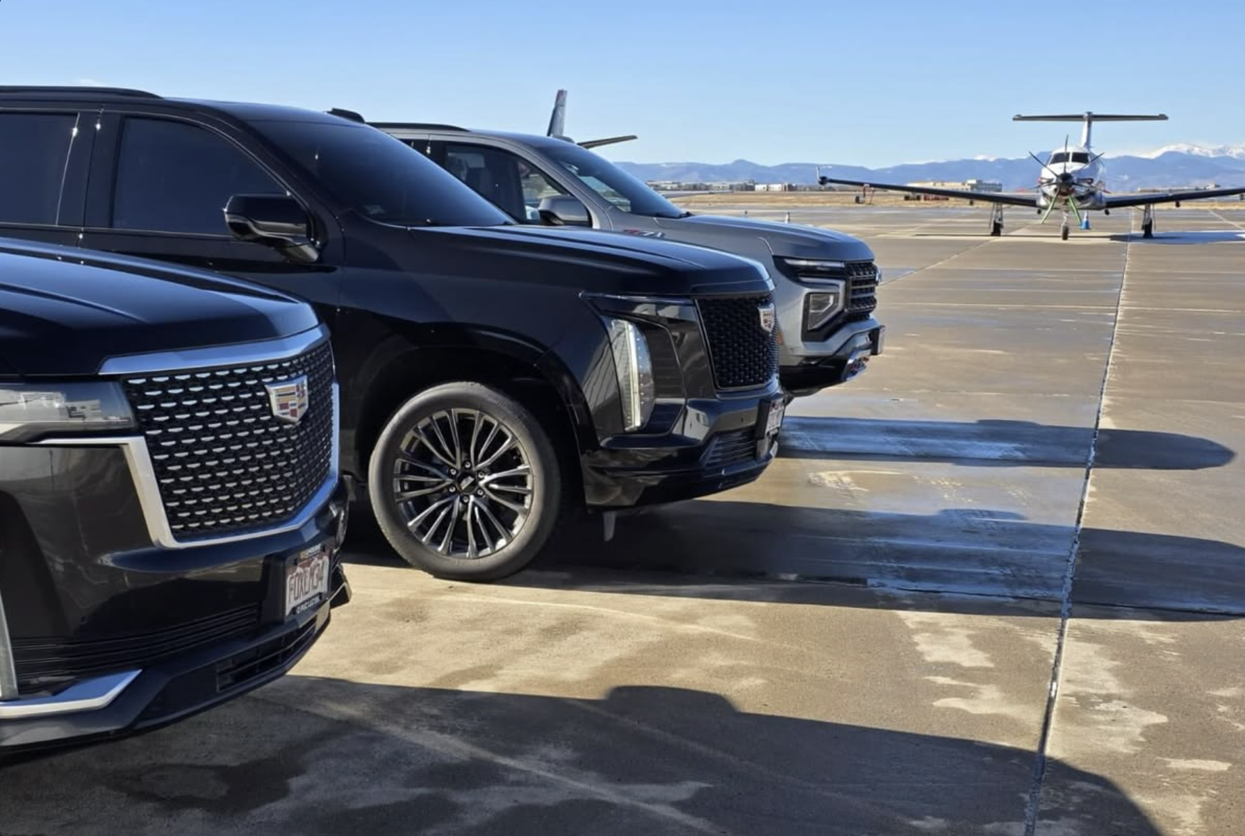 Black SUV Airport Transfer